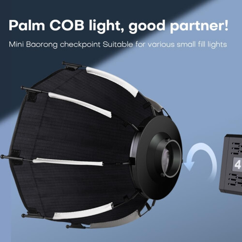 30cm Octagonal Softbox Mini Bowens Mount Honeycomb Grid for ZU60 M60 COB Studio Fill Light Quick Release 2