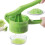 Manual Salad Spinner Vegetable Washer with 1.2L Capacity, Efficient Water Squeezing for Kitchen 2