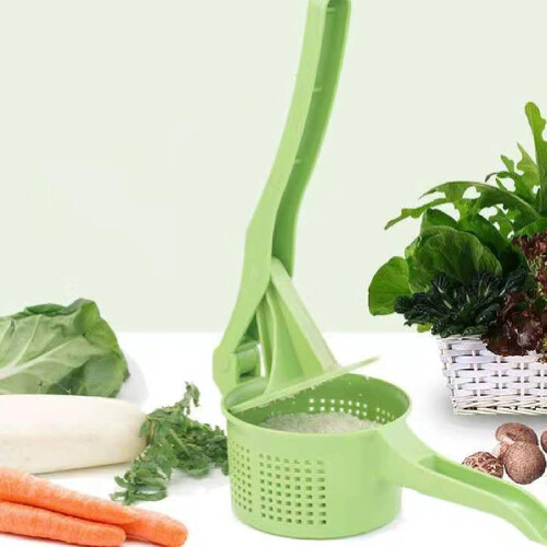 Manual Salad Spinner Vegetable Washer with 1.2L Capacity, Efficient Water Squeezing for Kitchen 2