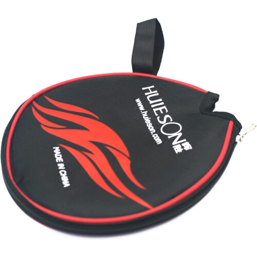 Table Tennis Racket Case Zipper Enclosure Hard Shell Standard Size Paddle Cover 1