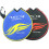 Table Tennis Racket Case Zipper Enclosure Hard Shell Standard Size Paddle Cover 5