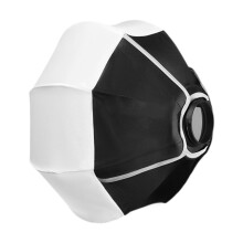 Ball Shape Softbox 30Cm Diameter Quick Release Lightweight Portable Mini Mouth Mount Light Strobe