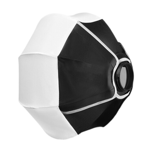 Ball Shape Softbox 30Cm Diameter Quick Release Lightweight Portable Mini Mouth Mount Light Strobe