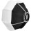 Ball Shape Softbox 30Cm Diameter Quick Release Lightweight Portable Mini Mouth Mount Light Strobe 5
