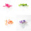 30 Pcs Fishtanks Landscape Artificial Plant-Milky white 6