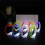 6pcs Multicolors LED Wristbands Glowing Bracelets for-Green 6