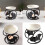 Home Scent Diffusers Black Metal Oil Burners for Aromatherapys 2