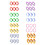 6pcs Multicolors LED Wristbands Glowing Bracelets for-Green 2