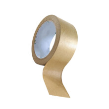Kraft Paper Tape Decorative DIY Craft Tape for Gift Wrapping, Waterproof and Adhesive for Walls, Frames, and Creative Craft Projects