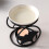 Home Scent Diffusers Black Metal Oil Burners for Aromatherapys 5