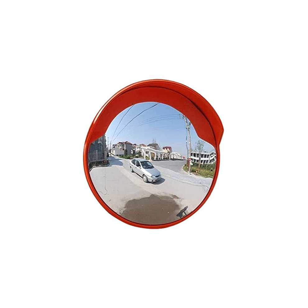80Cm Outdoor Traffic Safety Convex Mirror With Clear Wideangle View And Allweather Protection Light 9412369328373