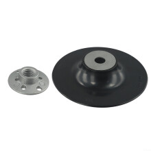 125Mm Backing Pad For Angle Grinder Fibre Disc Sanding Attachment 5Inch Sander Accessory PlasticMetal Construction