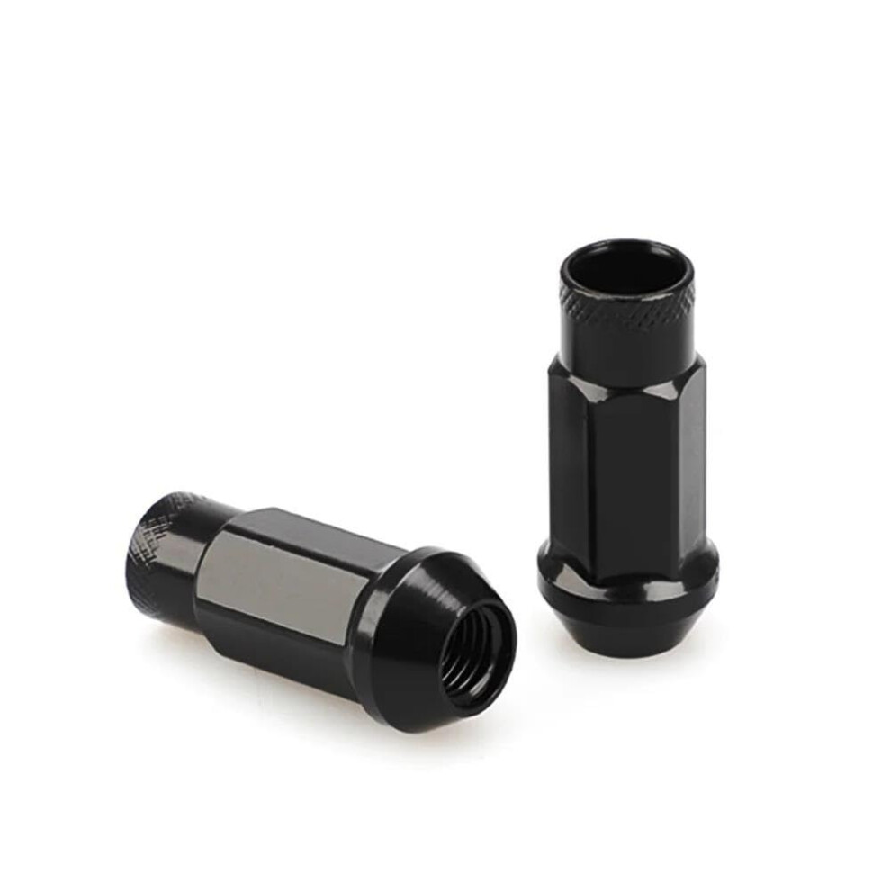 Wheel Bolts M12x1.5 And M12x1.25, 50Mm Length, 20Pcs, Hyundai Steel Wheel Compatibility Black 9189345142703