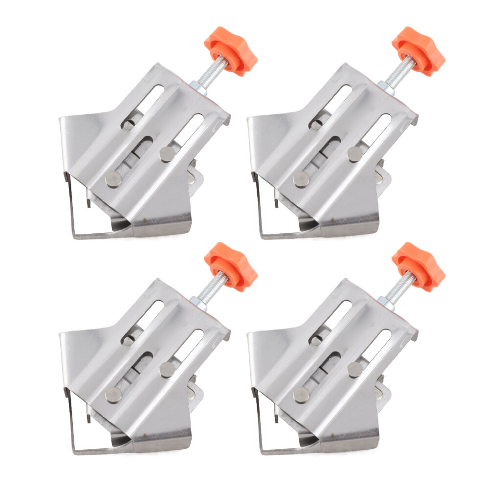 90 Degree Right Angle Clamp Set - 4 Pack For Wood Metal & Glass Splicing 9461368868786