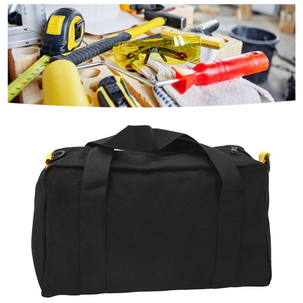 Electrician Tool Pouch 16In Waterproof Canvas Large Capacity Wrench Screwdriver 9391368868748