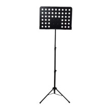 Portable Retractable Music Stand for Home, Optional for Guitar, Guzheng, Drums (Black)