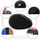 Table Tennis Racket Case, Compact Design, Waterproof EVA Construction, Easy Carrying, Black 4