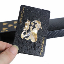 Playing cards with 54 waterproof collectibles, card game accessories for party games, interaction, group activities, gatherings.