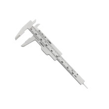 080mm Graduated Vernier Caliper Stainless Steel Measuring Tool, Metric Scale, Sliding Precision Ruler