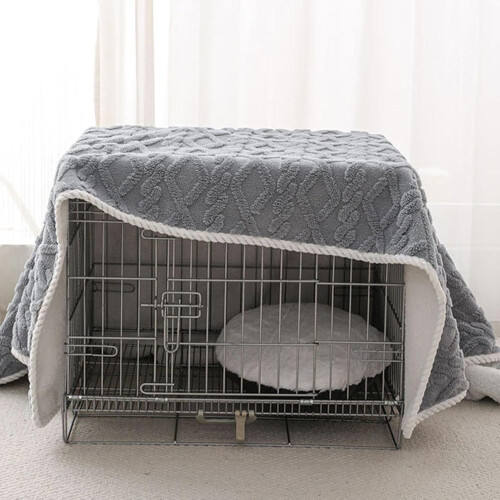 Plush Pet Blanket Multifunctional Sleeping Blanket For Bedding And Sofa Soft Plush Fabric 1