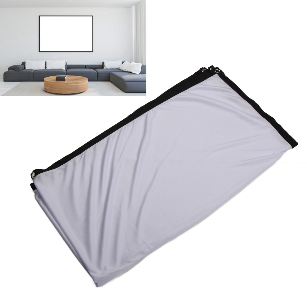 84 Inch Foldable Portable Hd Projector Screen Indoor Outdoor Wrinkle-Resistant 4971368869775