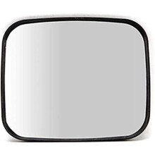 Traffic Safety Mirror 16x19cm WideAngle Visibility Durable Weatherproof Outdoor Convex Design
