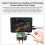 Power Supply UPS Module 5V 21700 5000mAh Micro USB I2C for RasPi 4