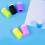 Worgeous 30 Pcs Make Doodle Finger Sponge Dyeing Tools Child 3x1.7cm 9