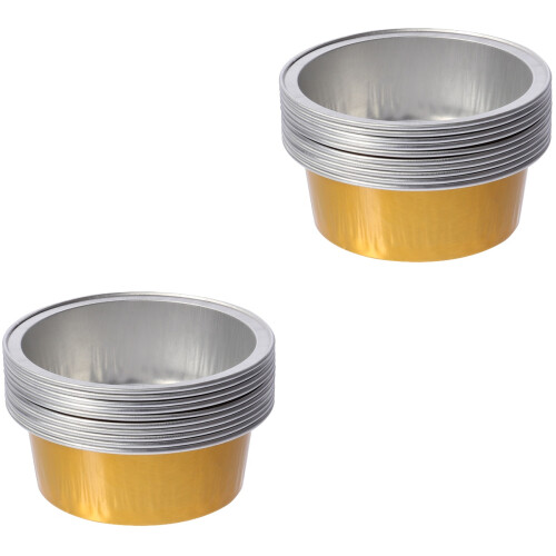 20Pièces Bol Chauffant Cire Aluminium Accessoire Épilation 2