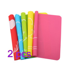 2 Pack Children'S Silicone Placemat Infant Placemats For Dining Table