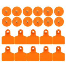 300 Pcs Durable Tpu Animal Ear Tags Empty Ear Tags With Pin Ear Tags