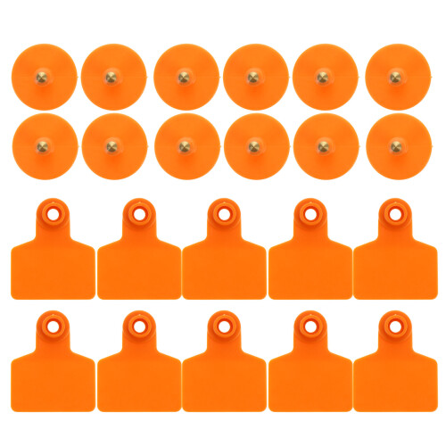 300 Pcs Durable Tpu Animal Ear Tags Empty Ear Tags With Pin Ear Tags