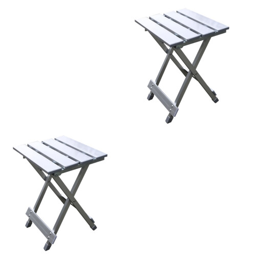 2pcs Aluminum Alloy Step Stool Child 2