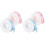 4 Rolls Package Packaging Tape Props Gift Box Fabric Baby 4
