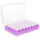 120Pièces Tampons Doigts Éponge PVC Violet Pour 2