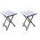 2pcs Aluminum Alloy Step Stool Child 2