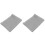 2pcs Speaker Grille Acoustic Cloth Net Speakers 3