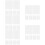 5sets Cuttable Grid Pieces Cross Stitch Plastic 6pcs*5 11