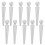 10pcs Cribbage Board Pins Silver Iron Cribbage Accessories 1