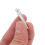 10pcs Cribbage Board Pins Silver Iron Cribbage Accessories 6