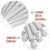 10pcs Cribbage Board Pins Silver Iron Cribbage Accessories 7