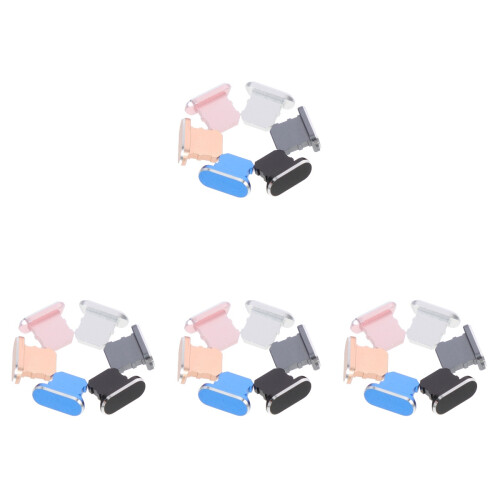 24 Pcs Dust Plug Charging Port Metal Plugs 1