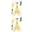 2Ensembles Kit Vest Avec Laisse Pour Promenade 5