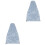 2 Pcs Cello Protector Musical Decorative Cover Travel 3