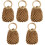 5pcs Woven Bag Rattan Mesh Bag Cotton Thread 3