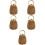 5pcs Woven Bag Rattan Mesh Bag Cotton Thread 7