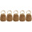 5pcs Woven Bag Rattan Mesh Bag Cotton Thread 9