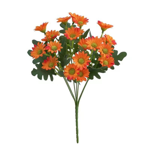 Chrysanthemum shrubs, 31 cm, creamcolored, 2 pieces (Orange) Ref: 9526