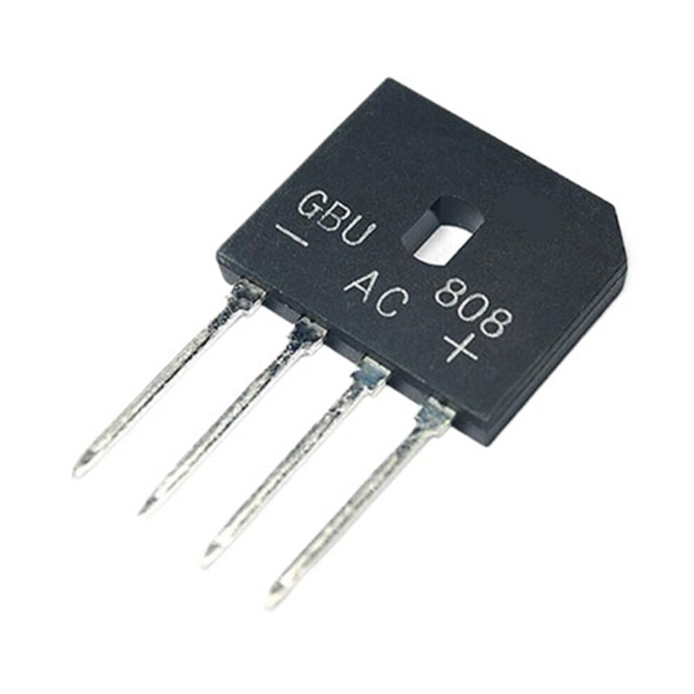 5Pcs Power Diode Bridge Rectifier, Gbu808 800V 8A Diode Rectifier, Fast Response Compact Rectifiers 9365049083980