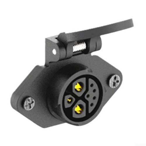 isolation resistance, 8pin connector, IP67, waterproof charging socket for motorcycles (B)